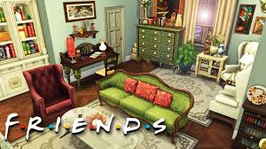 Before season one began, ross was living with carol in a one bedroom apartment. Ross Geller S Apartment From Friends The Sims 4 Apartment Renovation Speed Build Youtube