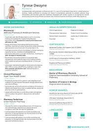 Job application cv for pharmacist fresher. Pharmacist Resume Best Examples Writing Guide For 2021