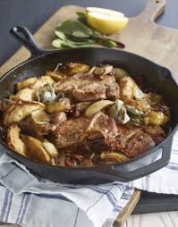 Just Wanted To Share This Delicious Recipe From Lidia Bastianich With You Buon Gusto Oven Braised Pork Chop Braised Pork Chops Braised Pork Apple Pork Chops