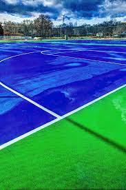 Jun 18, 2021 · the 2010 duke basketball national champ has done so this week by extending the fellow northeastern illinois product the program's lone offer thus far on the 2023 trail. Outdoor Basketball Court 1 In Blue And Green Photograph By Yopedro