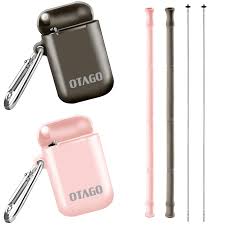 Reusable straws | rose gold straws | eco friendly straws | reusable straws | fun metal straws | straws | cocktail straws | summer drinks laststrawshop 5 out of 5 stars (746) sale price $1.49 $ 1.49 $ 1.75 original price $1.75 (15% off. Otago 2 Pack Collapsible Reusable Straws Food Grade Foldable Silicone Drinking Straw With Portable Case And Cleaning Brush For Cold Beverage Coffee And Smoothie Brown Pink Amazon Com Au Electronics