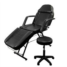 Best Choice Products 71in 3 Section Massage Bed Spa Salon Facial Tattoo Chair W Hydraulic Stool Black Walmart Com In 2020 Tattoo Table Massage Bed Spa Chair
