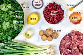 Ghormeh sabzi is an iranian herb stew. Ghormeh Sabzi Beef Herb Stew With Dried Limes Persian Herb Beef Stew With Dried Limes