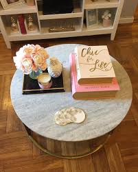 Target Marble Brass Gold Coffee Table Tj Maxx Books Instagram My Coffee Table Marble Gold Hom Gold Coffee Table Coffee Table Coffee Pot Cleaning