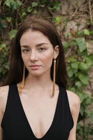 LONG GOLD RAIN EARRINGS