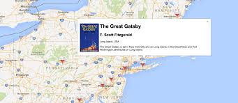 A Google Map Of All Your Favorite Books Electric Literature Favorite Books Books I Love Books