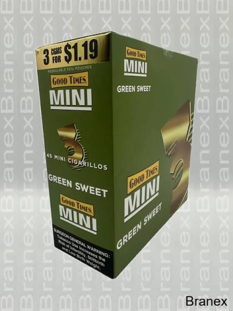 good times mini green sweet