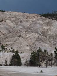 Roaring mountain parking lot yellowstone. The Geysers Of Yellowstone Where To Go Tiny Travelogue