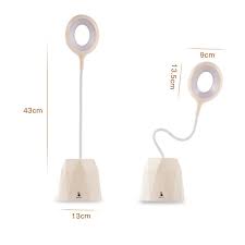 If you are anything like us you are constantly looking for somewhere to plug in your phone charger, which often evolves pulling the depending on the table lamp you are going to use to house your charger f, your design will vary and thus the parts and equipment required will to. Led Desk Lamp With Usb Charging Port For Study White Dimmable Table Lamp With Pen Holder Or Phone Stand 4000k Eye Caring Table Lamp Dimmable Office Light