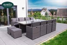 Ratenkauf und 30 tage rückgaberecht. Polyrattan Sitzgruppe Vienna 8 Personen Flachgeflecht Kaufen Bei Too Design Gmbh