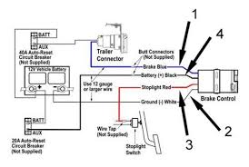 If your trailer has 7 wires running all the way back to the brakes, then yes, you can tap into the existing wiring. Trailer Brake Controller Information Wiring Diagram Trailer Wiring Diagram Brake