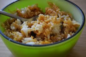 Japon Riz Beurre Et Sauce Soja Riz Cuisine Japonaise Sauce Soja