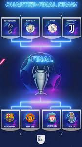 The two champions league fixtures will be played on 5/6 may (first leg) and. Oh My Goal Full Champions League Quarer Final And Semi Final Draw Facebook