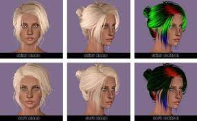 Newsea Starlet Clip And No Clip Hairstyle Retextured By Plumb Bombs Sims 3 Hairs Sims Sims Hair Sims 3