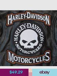 Harley Rockers Willie G Skull Motorcycle Jacket Vest Back Patch Large 3pc Set Harley Rocker Harley Davidson Patches Harley