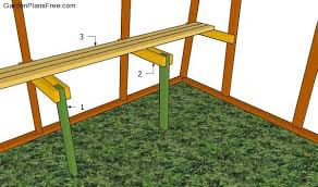 Always plan everything from the very beginning and adjust the size of the workbench to your needs. Building A Greenhouse Table Greenhouse Tables Build A Greenhouse Greenhouse