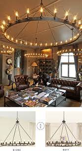 Restoration Hardware Camino Vintage Candelabra Chandelier Copycatchic Restoration Hardware Lighting Restoration Hardware Chandelier Chandelier In Living Room