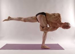 Baddha Parivritta Ardha Chandrasana Namaste Yoga Yoga For Men Yoga Life