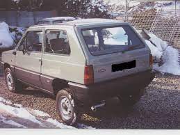 W latach sześćdziesiątych włoski koncern motoryzacyjny fiat, wprowadzając na rynek serię fiat latem 1983 roku rozpoczęto sprzedaż fiata pandy 4x4, która wówczas jeszcze nie prezentowała stylistyki terenówki, jaką w późniejszym czasie. Fiat Panda 4x4