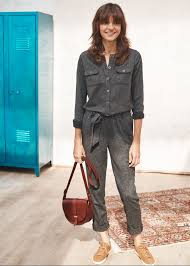 Un ourlet a été fait, je mesure 161 cm. Http Www Sezane Com En Product Fall Collection Smith Jumpsuit Cou Id 1163 Fashion Jumpsuit Clothes