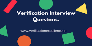 asic verification interview what are