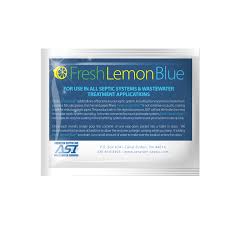 fresh lemon blue septic tank treatment