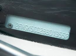 How To Find The Engine Code In A Vehicle Identification