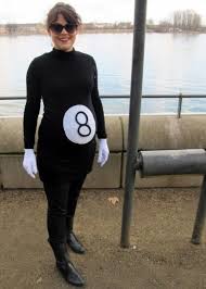 Faschingskostum Fur Schwangere Die Billardkugel Faschingskostum Schwanger Kostum Fasching Kostume Damen