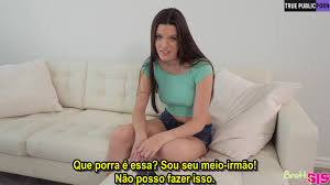Sentando a Buceta Apertada no Irmão Cacetudo Legendado