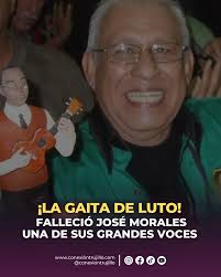 La gaita zuliana se viste de luto tras conocerse el fallecimiento de José Adelso  Morales Leal, una de las voces más emblemáticas del Zulia. El reconocido  gaitero y vocalista marabino tenía 76