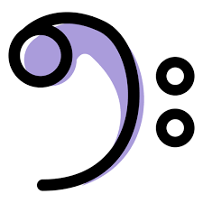Music Bass Clef Icon Ad Ad Affiliate Bass Clef Icon Music In 2020 Bass Logo Icon Clef