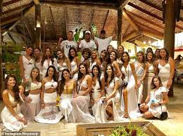 Neymar's luxurious house in rio, brazil. Models Flown In To Brazil To Attend Footballer Neymar S Massive Party Neymarpalooza Newsopener