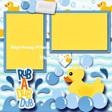 I used everyday paper dolls for the baby, bathtub, and bubbles. Pin On Scrapbook