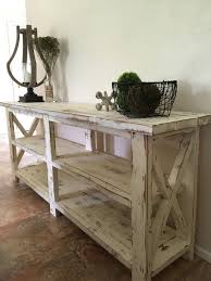 Farmhouse Console Entryway Foyer Table Farmhouse Furniture Farmhouse Decor Foyer Decorating
