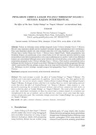 Ia merupakan anak seorang nelayan miskin yang tidak mempunyai perahu namun harus menghidupi 14 jiwa. Pdf Pengaruh Cerita Laskar Pelangi Terhadap Negeri 5 Menara Kajian Intertekstual The Effect Of The Story Laskar Pelangi On Negeri 5 Menara An Intertekstual Study