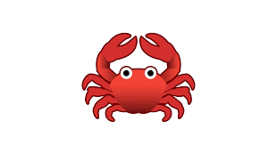 To copy paste symbols follow these steps: Crab Emoji