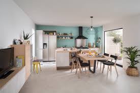 Cuisine scandinave avec îlot central. Cuisine Ouverte Comment L Amenager Idees Photos Conseils