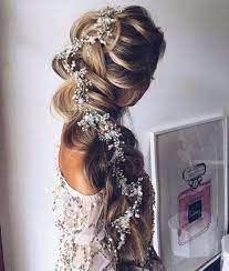 Bridal Hair Vine Extra Long Hair Vine Wedding Hair Wreath Etsy Braided Hairstyles For Wedding Long Hair Styles Hair Styles