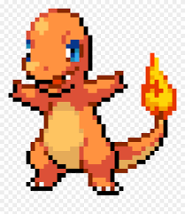 Maybe you would like to learn more about one of these? Pokemon Fire Red Charmander Sprite Clipart 1853222 Pinclipart