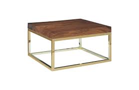 Not only do i love the size and the look, but my senior dog (1 or 3 dogs i have) feels safe napping and. Hayden Chamcha Wood Coffee Table Natural Square Plated Brass Base Scenario Home