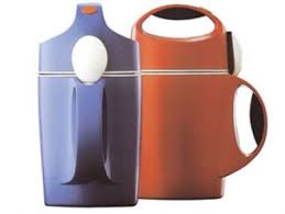Porte Aliments Thermo 0 85l Rotpunkt En Bleu Ou Rouge Gamelle De Chantier Conservation