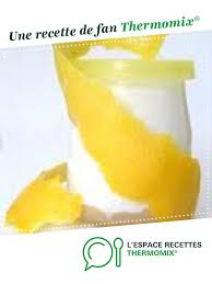 Yaourt Au Citron Recette Recette Recette Yaourt Thermomix Recette