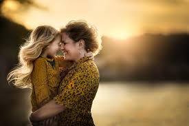 You are doing it for the kids after all. Stunning Mother Daughter Photoshoot By The Beach At Sunset In New York But Natural Photography
