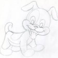 Cute Love Cartoon Drawings Easy Draw The Puppy S Tongue Puppy Cartoon Simple Cartoon Easy Cartoon Drawings