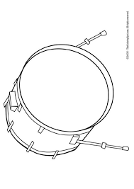 We need drums in our lives! Coloring Page Bass Drum Free Printable Coloring Pages Img 5946