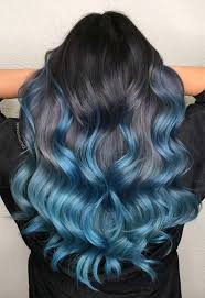 Most boxed hair dye will come with an applicator brush. 65 Iridescent Blue Hair Color Shades Blue Hair Dye Tips Glowsly