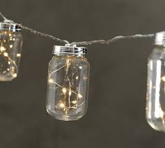 Don't you just adore pottery barn mercury glass pumpkins? Mason Jar String Lights Pottery Barn