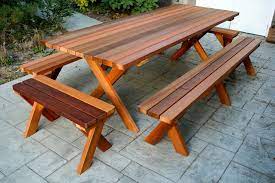 Discover outdoor wood table at world market, and thousands more unique finds from around the world. Large Wood Picnic Table Seattle Cedar