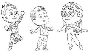 In the meantime, let's have some coloring fun! Pj Masks Coloring Pages Free 2021