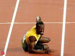 Usain st leo bolt, oj, cd is a jamaican retired sprinter, widely considered to be the greatest sprinter of all time. Usain Bolt Usain Bolt S Running Career Ends In Agony The Economic Times
